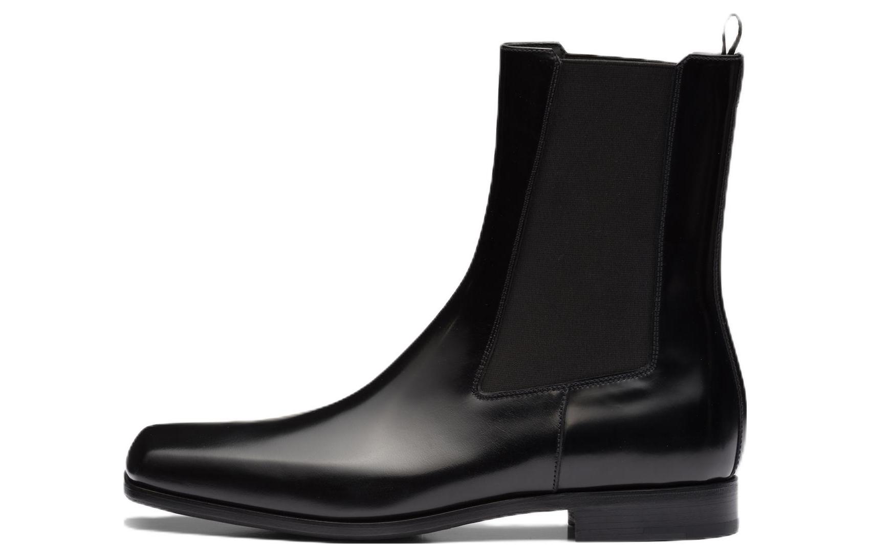 Prada Leather Chelsea Boots 'Black Fashion' 2TG206_P39_F0002_F_X000
