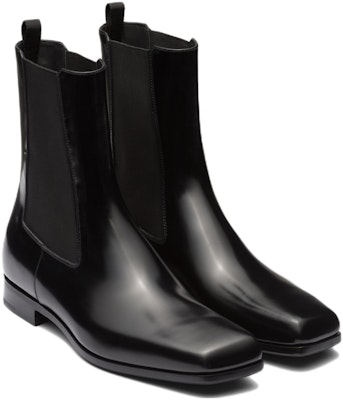 Botas Chelsea de Cuero Prada 'Moda Negra' 2TG206_P39_F0002_F_X000 Order Botas Chelsea de Cuero Prada 'Moda Negra' 2TG206_P39_F0002_F_X000