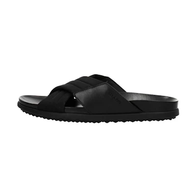 Prada Leather Fashion Sandals 'Black'