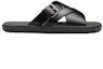 Order Prada Leren Platte Sandalen ''Zwart'' 2X3092_B4L_F0002_F_G001