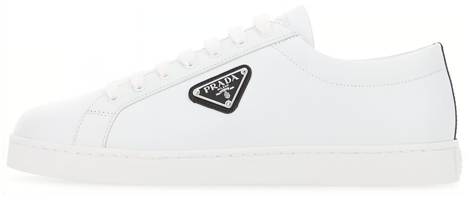 Prada Leather Glossy Black and White 'Fashion Sneaker' 2EE376_3F0E_F0964 Buy Prada Leather Glossy Black and White 'Fashion Sneaker' 2EE376_3F0E_F0964