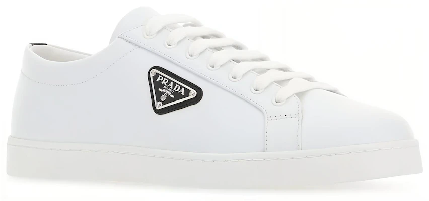 Prada Leder Glänzend Schwarz Weiß ''Fashion Sneaker'' 2EE376_3F0E_F0964 Shop Prada Leder Glänzend Schwarz Weiß ''Fashion Sneaker'' 2EE376_3F0E_F0964