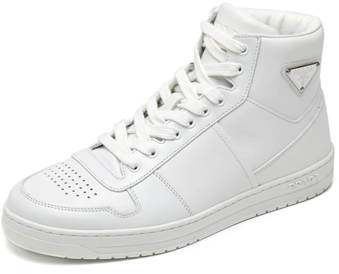 Prada Leder High-Top Sneaker ''Weiß'' 2TE183_3LJ6_F0009 Order Prada Leder High-Top Sneaker ''Weiß'' 2TE183_3LJ6_F0009