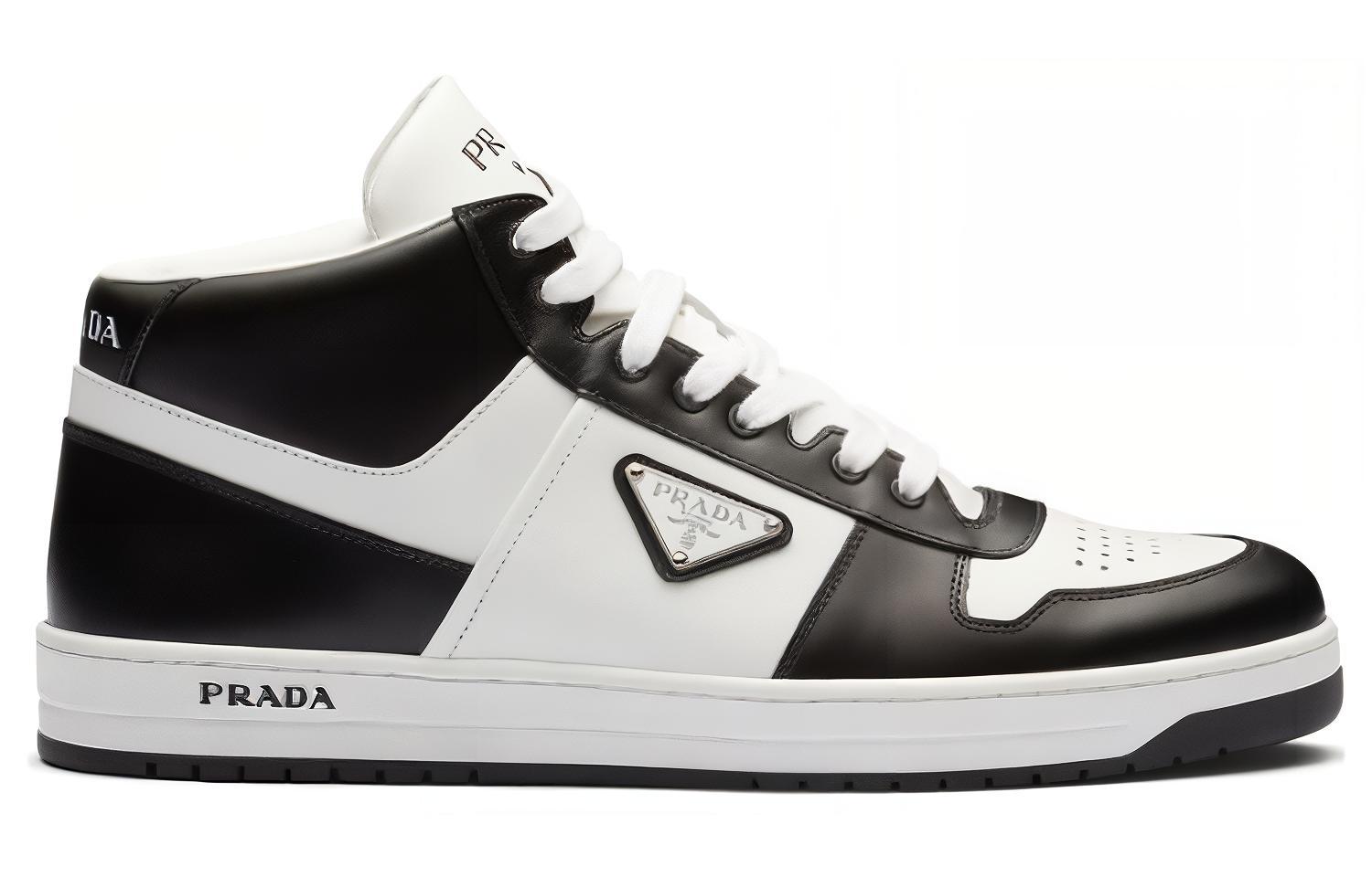 Order Sneakers alti in pelle Prada ''Neri'' 2TE191_3LKG_F0964