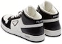 Shop Sneakers Prada Kulit High-Top 'Hitam' 2TE191_3LKG_F0964