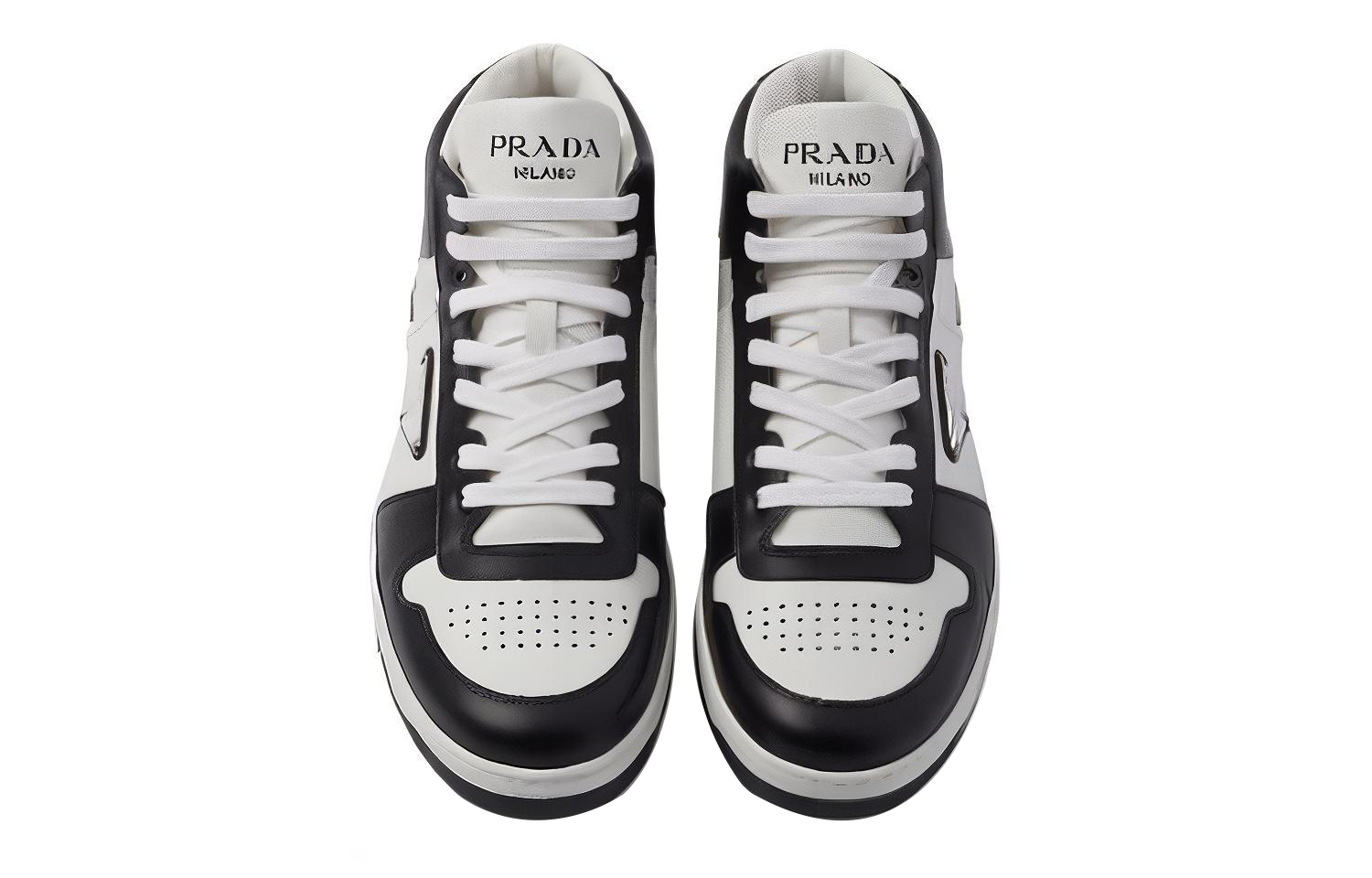 Purchase Sneakers alti in pelle Prada ''Neri'' 2TE191_3LKG_F0964