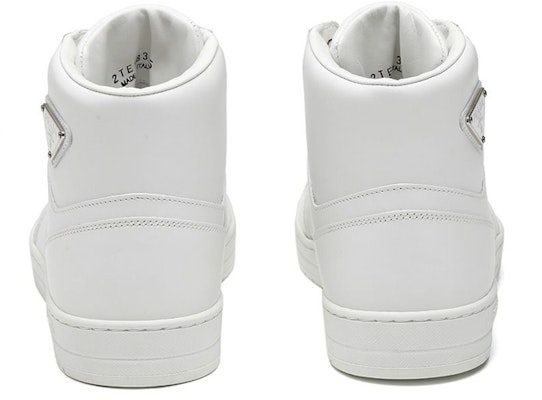 Prada Leather High-Top Sneaker 'White' 2TE183_3LJ6_F0009 Shop Prada Leather High-Top Sneaker 'White' 2TE183_3LJ6_F0009