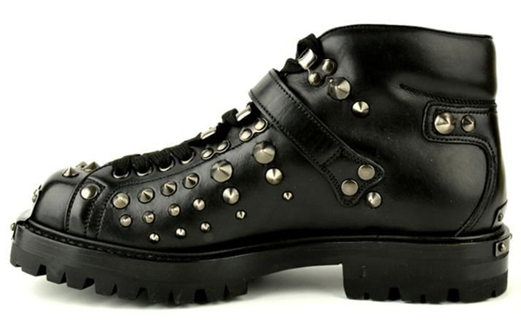 Prada Leather Lace-Up Boot 'Black Fashion' 2TG047_L09_F012L