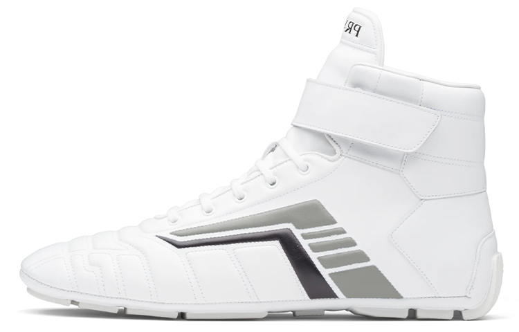 Prada Leather Lace-Up Polo Boots 'White' 2TG172_A21_F0AV1