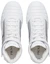 Shop Prada Leder Schnürstiefel Polo Boots ''Weiß'' 2TG172_A21_F0AV1