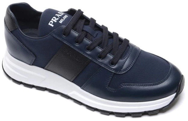 Prada Cuir Lacets Bout Rond Low Top ''Confort Bleu'' 4E3463_3L1K_F0HDP_F_G000 Lookbook Prada Cuir Lacets Bout Rond Low Top ''Confort Bleu'' 4E3463_3L1K_F0HDP_F_G000