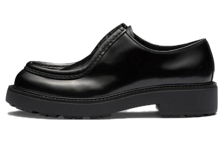 Prada Leather Lace-Up Sneakers 'Black Fashion' 2EG419_055_F0002