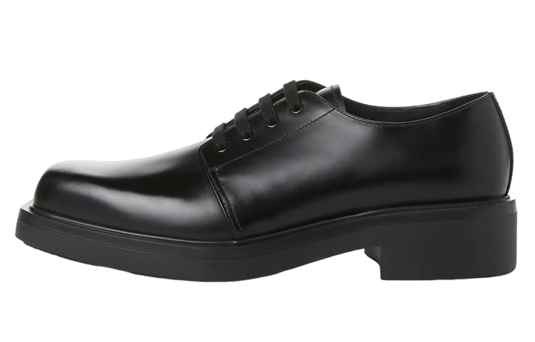 Prada Leather Loafers 'Black'