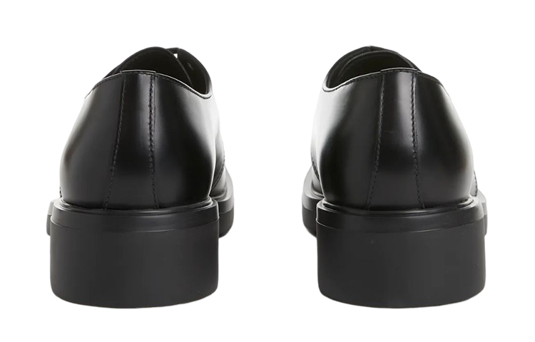 Prada Leather Loafers 'Black' 圖 4