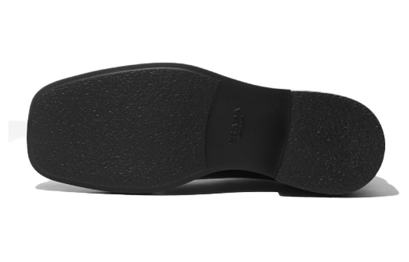 Prada Leather Loafers 'Black' 圖 5