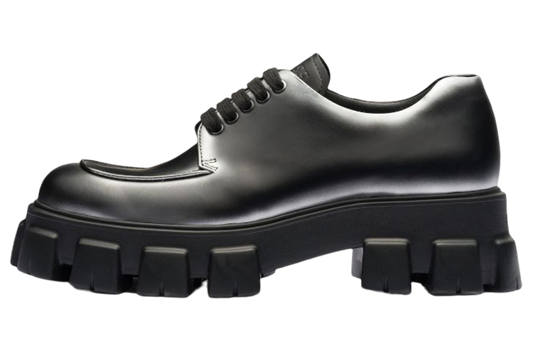 Prada Leather Loafers 'Black Fashion'