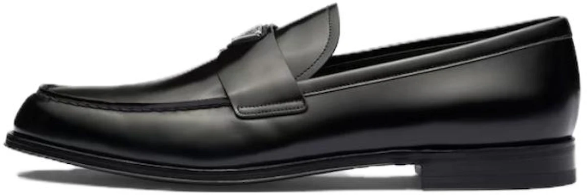 Prada Sepatu Loafers Kulit 'Kenyamanan Slip-On Hitam' 2DB205_055_F0002_F_C000 Buy Prada Sepatu Loafers Kulit 'Kenyamanan Slip-On Hitam' 2DB205_055_F0002_F_C000