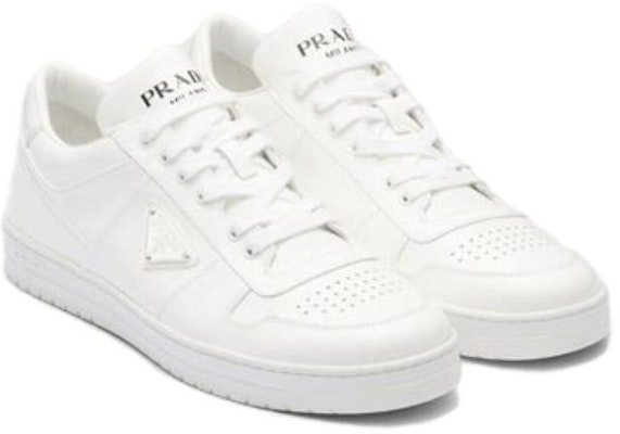 Prada Leather Low-Top Lace-Up Sneakers 'White' 2EE364_069_F0009 Lookbook Prada Leather Low-Top Lace-Up Sneakers 'White' 2EE364_069_F0009