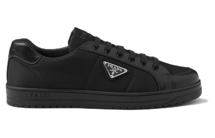 Order PRADA普拉達 皮革 舒適百搭 低幫 板鞋 男款 黑色