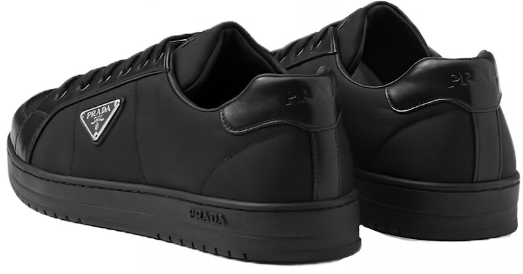PRADA普拉達 皮革 舒適百搭 低幫 板鞋 男款 黑色 Shop PRADA普拉達 皮革 舒適百搭 低幫 板鞋 男款 黑色