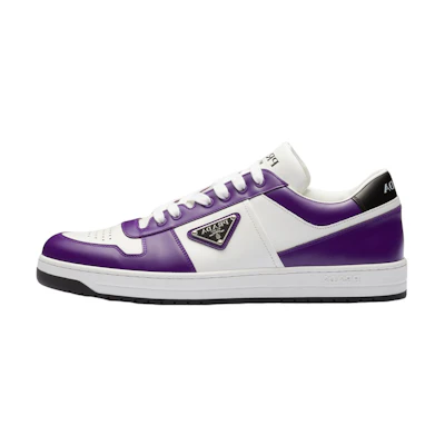 Prada Leather Low-Top Lace-Up 'Fashion Purple'
