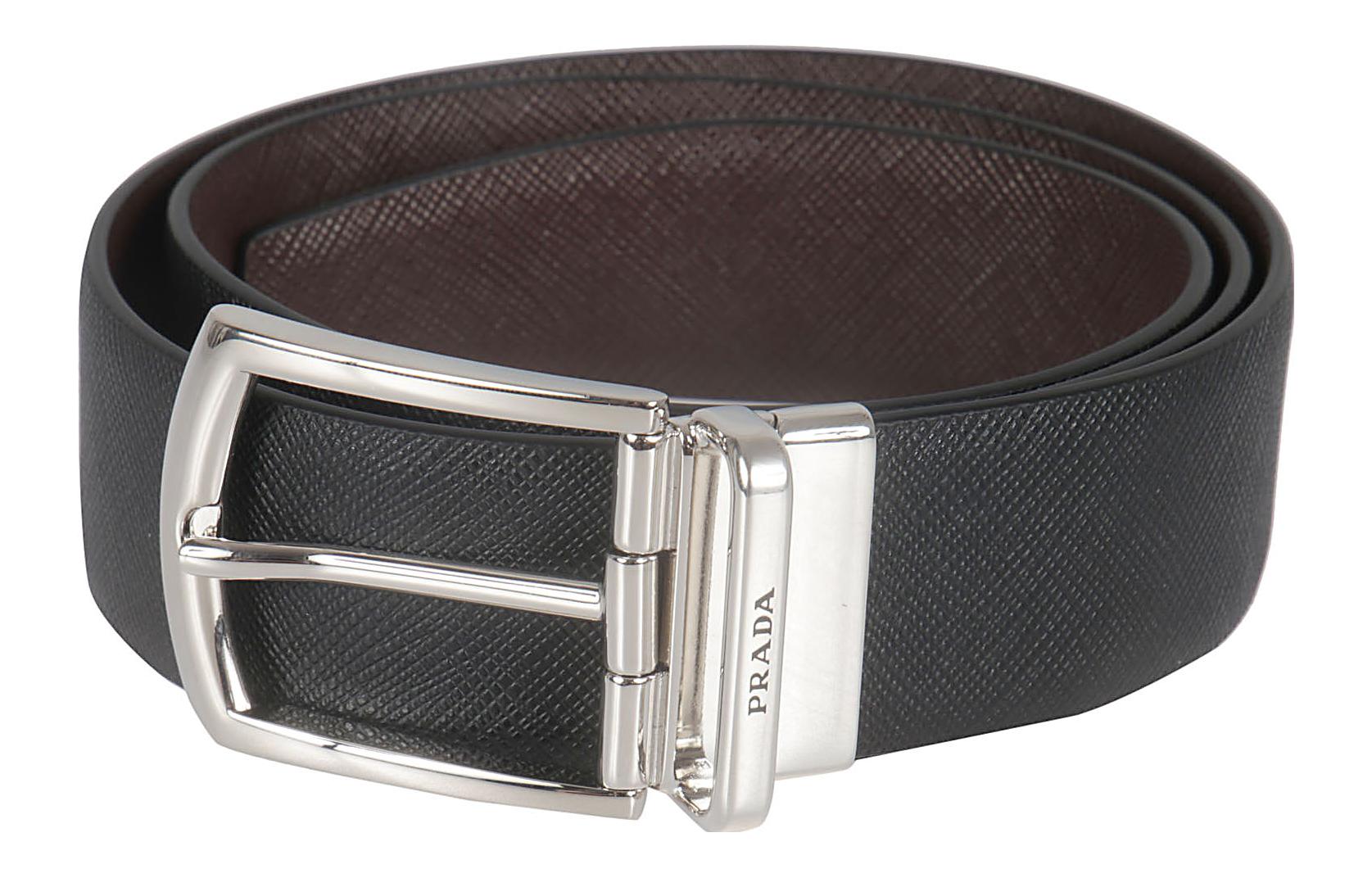 Lookbook PRADA Leather Pin Buckle Belt - 3.5cm 2CC468053F00XF