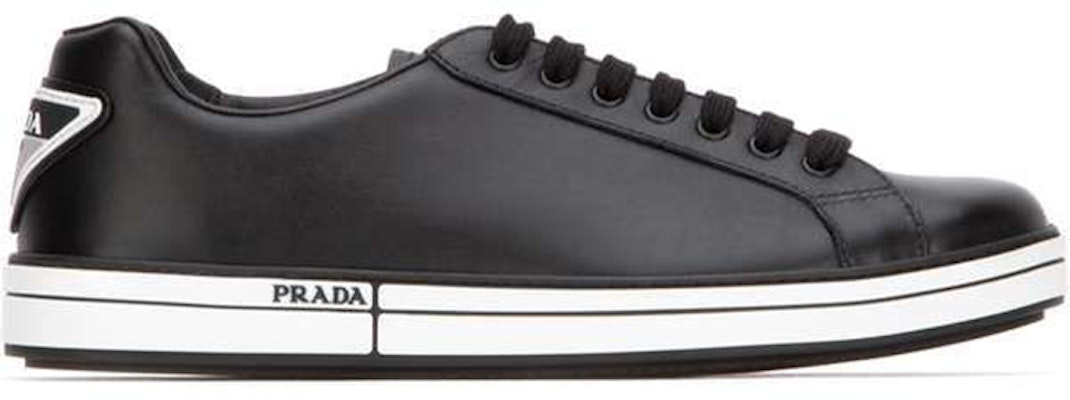 프라다 블랙 가죽 플라크 스니커 4E3314-6DT-F0002 Order 프라다 블랙 가죽 플라크 스니커 4E3314-6DT-F0002