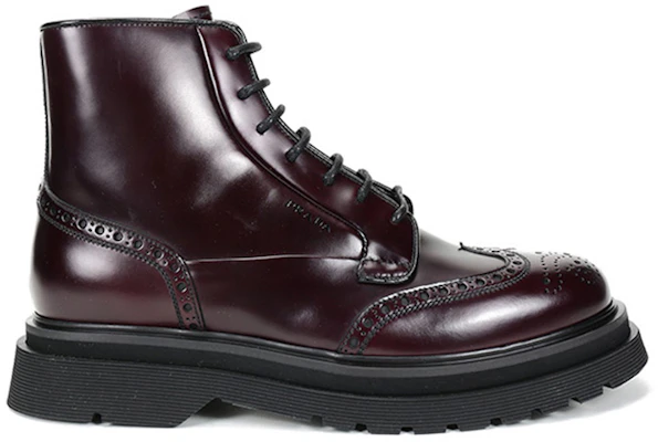 Prada Leather Platform Ankle Boots 'Dark Burgundy' 2TE138_B4L_F0397 Order Prada Leather Platform Ankle Boots 'Dark Burgundy' 2TE138_B4L_F0397
