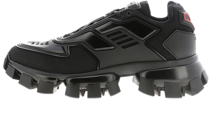 Prada Leder Plateau Sneaker ''Stoßdämpfung Schwarz'' 2EG293_3KZU_F0008 Buy Prada Leder Plateau Sneaker ''Stoßdämpfung Schwarz'' 2EG293_3KZU_F0008