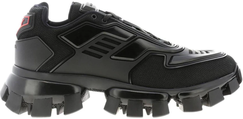 Prada Leder Plateau Sneaker ''Stoßdämpfung Schwarz'' 2EG293_3KZU_F0008 Order Prada Leder Plateau Sneaker ''Stoßdämpfung Schwarz'' 2EG293_3KZU_F0008