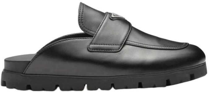 Prada Sandal Mules Kulit Hitam Fashion Terbaru 2S2956_8NQ_F0002_F_G000 Order Prada Sandal Mules Kulit Hitam Fashion Terbaru 2S2956_8NQ_F0002_F_G000