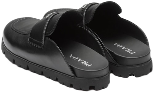 Prada Sandal Mules Kulit Hitam Fashion Terbaru 2S2956_8NQ_F0002_F_G000 Purchase Prada Sandal Mules Kulit Hitam Fashion Terbaru 2S2956_8NQ_F0002_F_G000