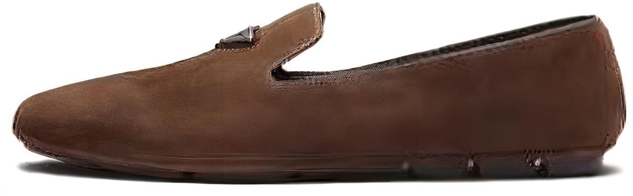 Prada Leather Round Toe 'Brown' 2DD174_103_F0003_F_U00I Buy Prada Leather Round Toe 'Brown' 2DD174_103_F0003_F_U00I