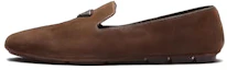 Buy Prada Zapatos de Cuero Punta Redonda 'Marrón' 2DD174_103_F0003_F_U00I