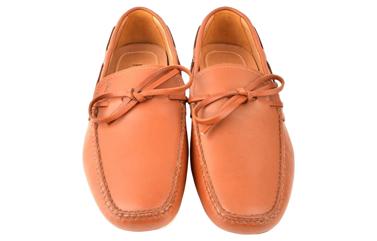 Prada Leather Round Toe 'Light Brown' 圖 3