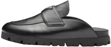 Prada Leather Round-Toe Mule 'Black Fashion Sandals' 2S2956_8NQ_F0002_F_G000 Prada Leather Round-Toe Mule 'Black Fashion Sandals' 2S2956_8NQ_F0002_F_G000