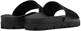 Shop Sandal Kulit Prada 'Hitam' 2X3060_A21_F0002
