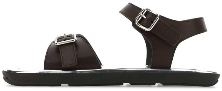 Sandal Kulit Prada 'Coklat Gelap' 2X3071_3LJ9_F0659_F_G001 Buy Sandal Kulit Prada 'Coklat Gelap' 2X3071_3LJ9_F0659_F_G001