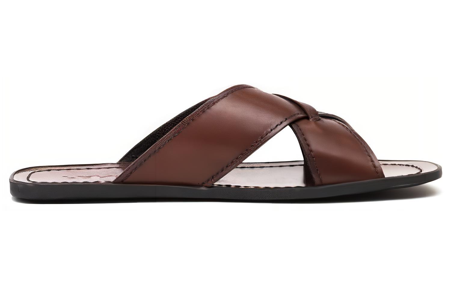 Prada Leather Slide 'Fashion Brown' 圖 2