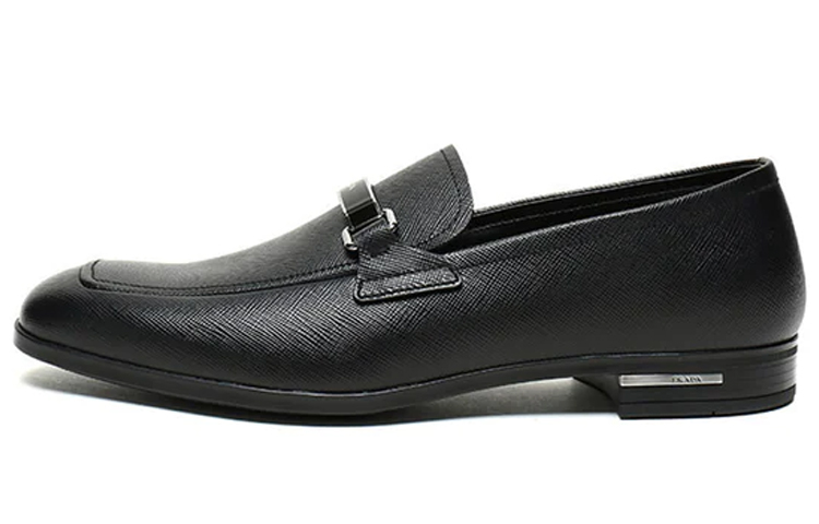 Prada Leather Slip-On 'Black'