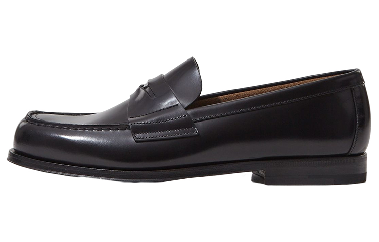 Prada Brushed Leather Loafer 'Black' 2DB201_055_F0002