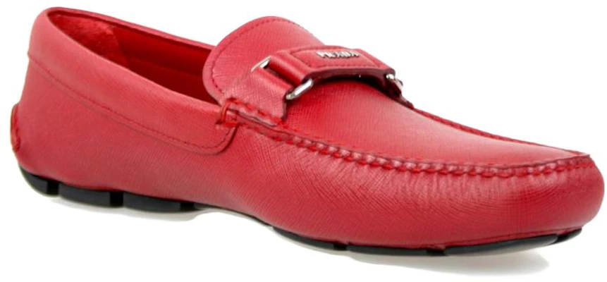 Sneakers Slip-On Kulit Prada 'Merah' 2DD102_053_F0041 Shop Sneakers Slip-On Kulit Prada 'Merah' 2DD102_053_F0041