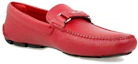 Shop Sneakers Slip-On Kulit Prada 'Merah' 2DD102_053_F0041