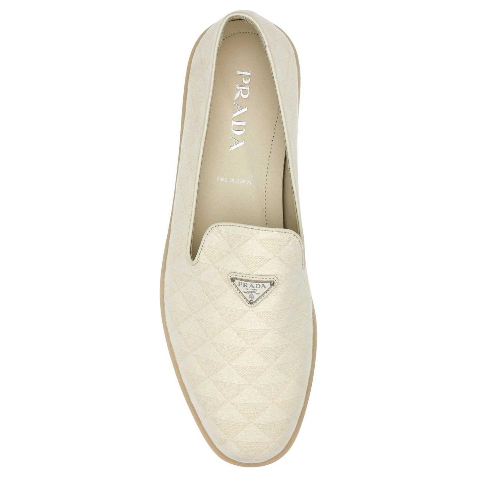 Prada Leather Sneaker 'Beige CMFT' 圖 3