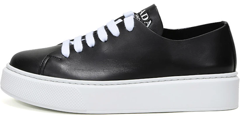 Prada Sepatu Kulit 'Hitam Putih' 4E3420_3A6F_F0967 Buy Prada Sepatu Kulit 'Hitam Putih' 4E3420_3A6F_F0967