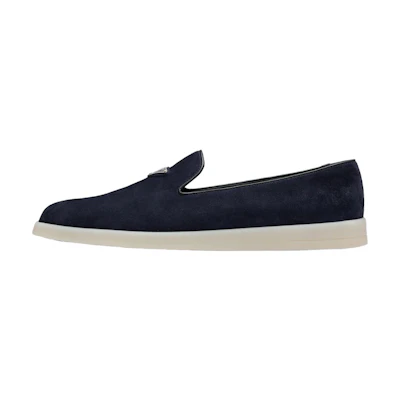 Prada Leather Sneaker 'Blue'