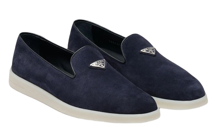 Prada Leather Sneaker 'Blue' 圖 3