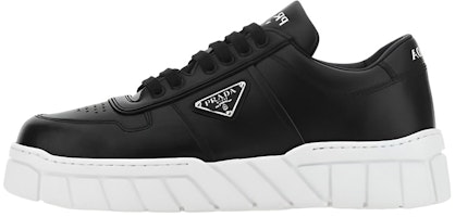 Prada Leather Sneakers 'Black' 2EE378-3LJ6-F0632 Prada Leather Sneakers 'Black' 2EE378-3LJ6-F0632