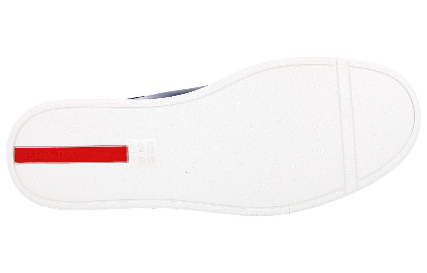 Prada Leather Sneakers 'Blue' 圖 4