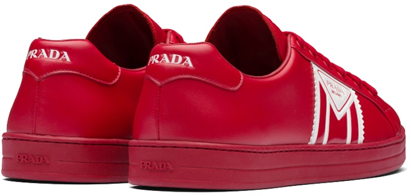 Prada Kasut Kulit 'Merah' 4E3544_3L8Y_F0976 Lookbook Prada Kasut Kulit 'Merah' 4E3544_3L8Y_F0976